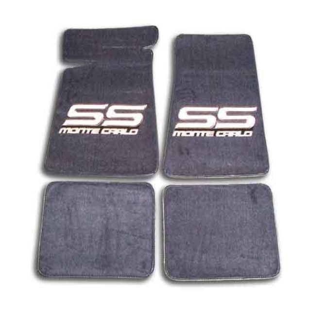 1983-1984 Monte Carlo SS Floor Mat Set with Logo