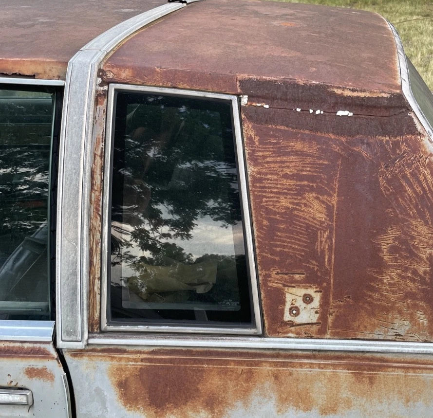1984 - 1987 Regal Rear Quarter Window Glass LH driverside
