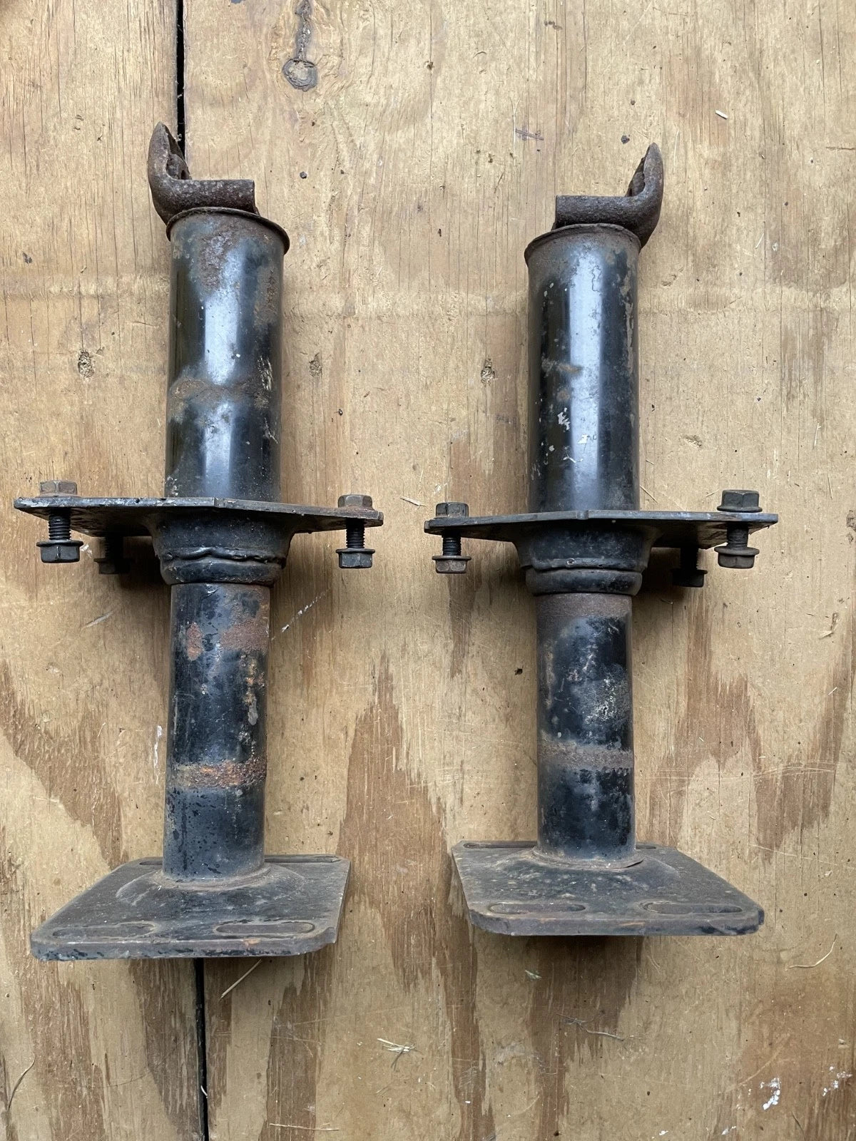 1981-1988 Cutlass FRONT BUMPER SHOCKS Set OEM