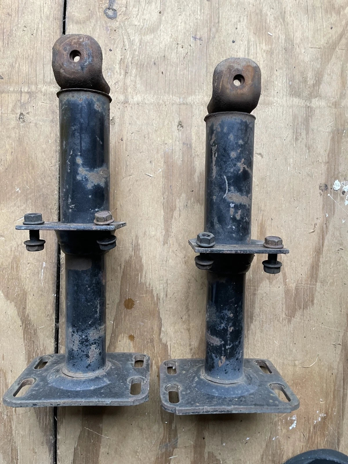 1981-1988 Cutlass FRONT BUMPER SHOCKS Set OEM
