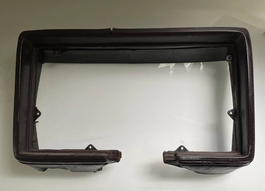 81-87 Buick Regal Instrument Cluster Surround Dash Bezel Burgundy