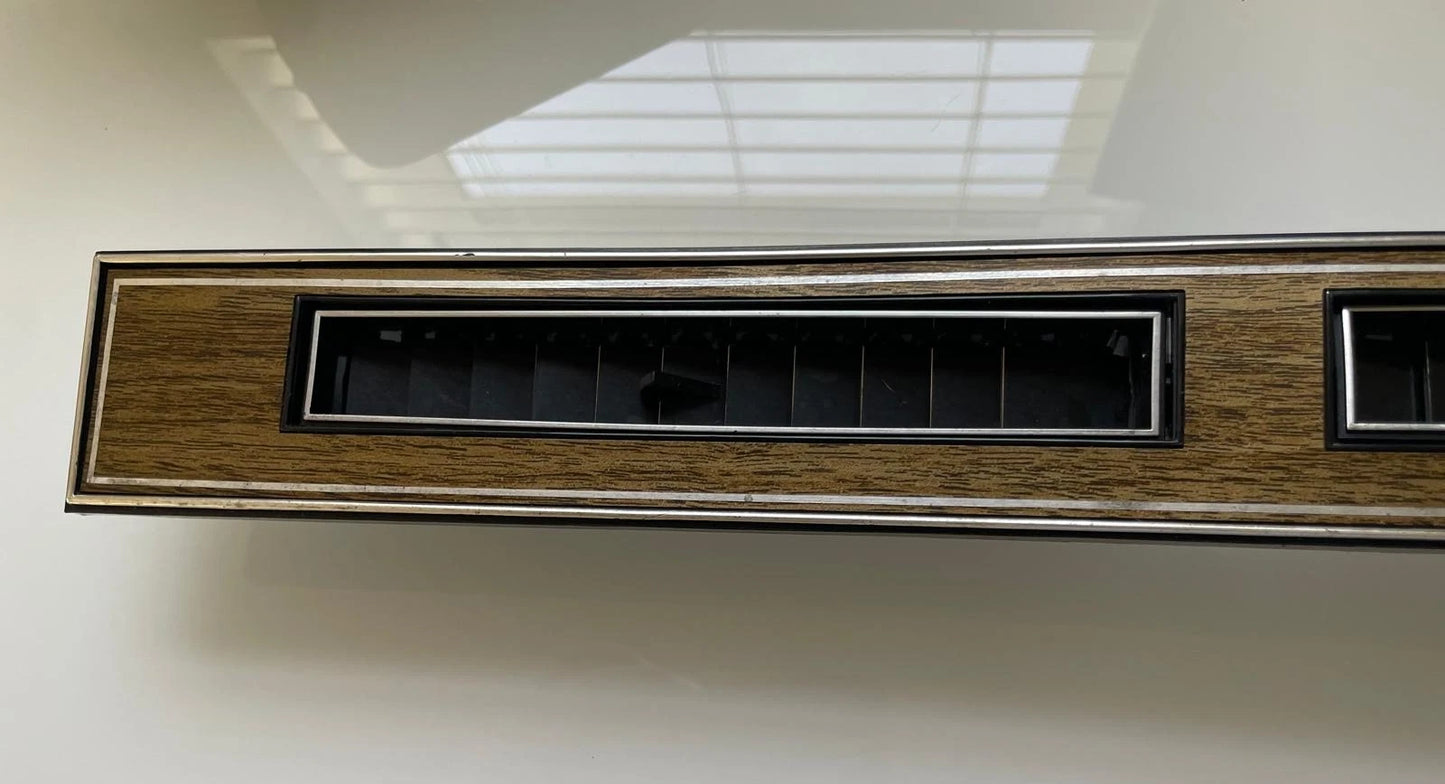 1981-1983 Oldsmobile Cutlass Supreme Dash Trim Strip Bezel Vents