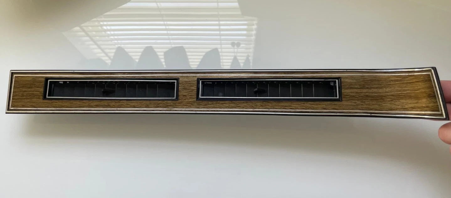 1981-1983 Oldsmobile Cutlass Supreme Dash Trim Strip Bezel Vents