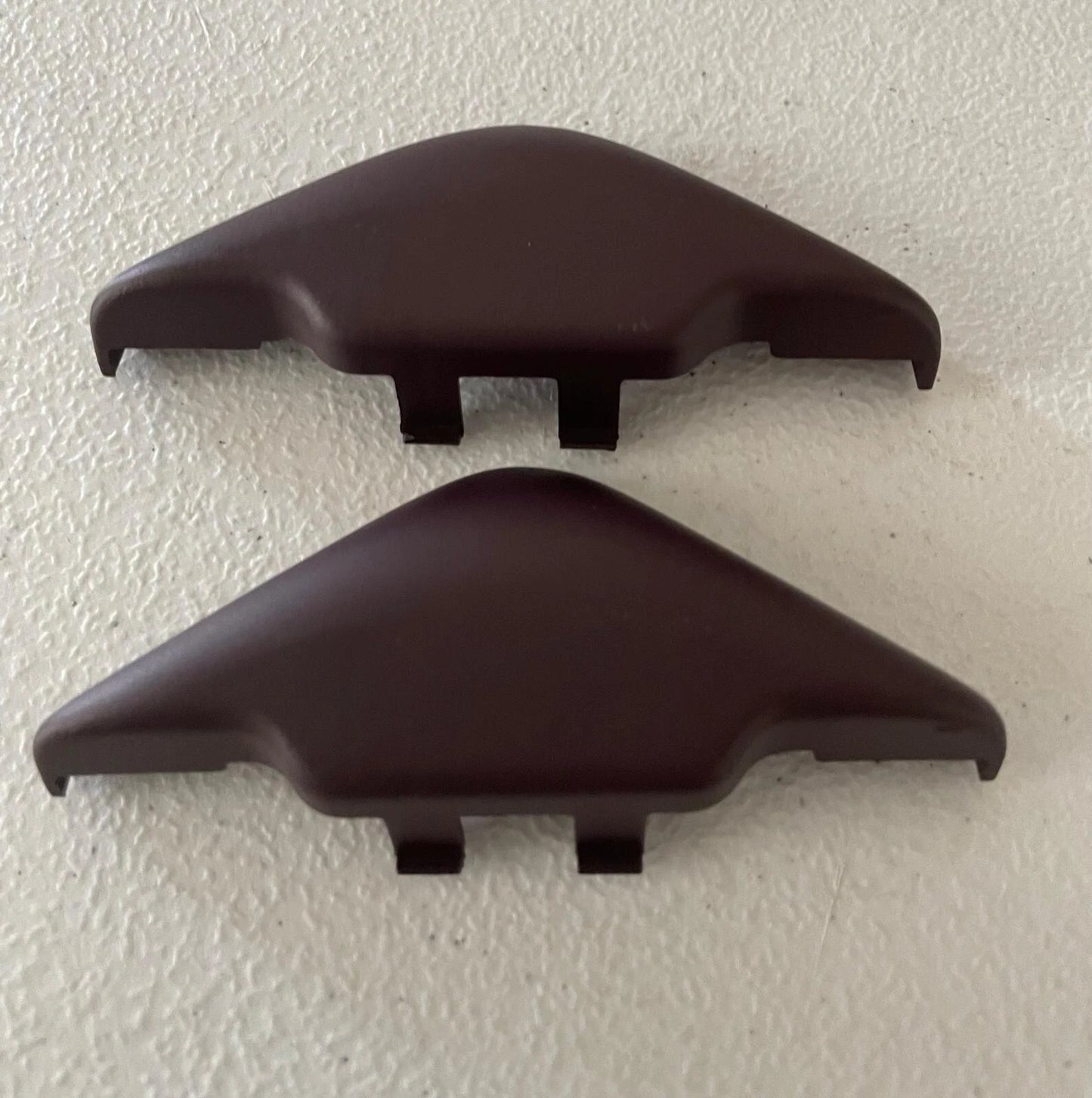 Seat Belt Bolt Covers 78-88 G-Body Monte Carlo Cutlass Regal Maroon Pair