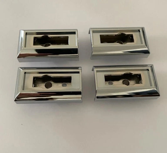 78-87 Monte Carlo Cutlass El Camino Door Pull Strap Chrome End Set of 4