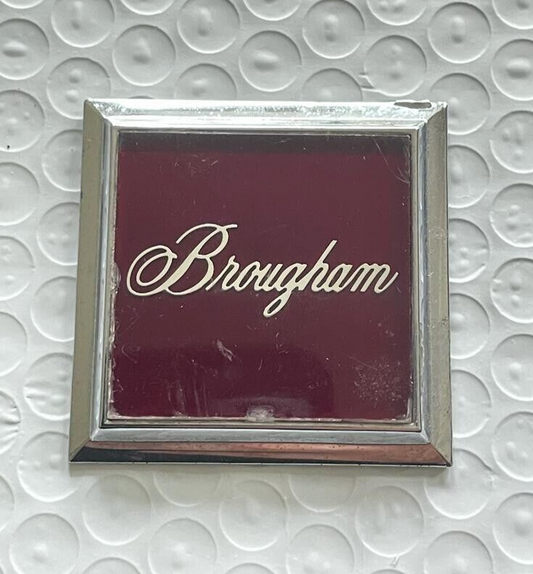 1981-1988 Oldsmobile Cutlass Brougham Roof Emblem Badge Logo OEM Red Square 2in