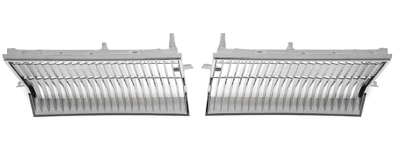 81-86 Oldsmobile Cutlass Supreme Salon Front Header Panel Radiator Grill Set