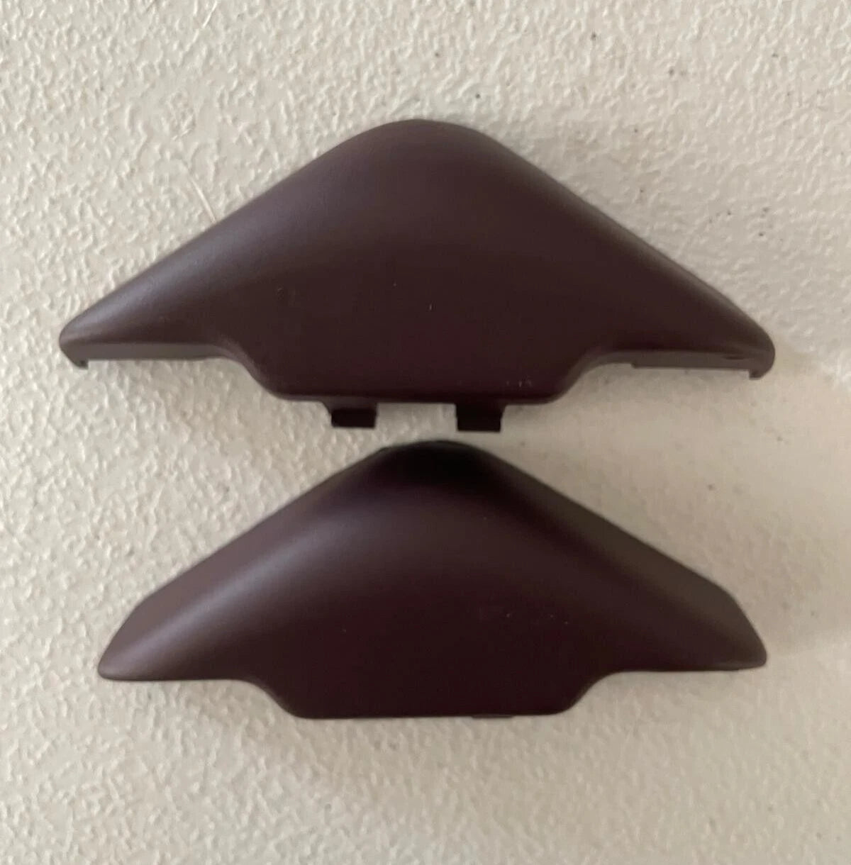 Seat Belt Bolt Covers 78-88 G-Body Monte Carlo Cutlass Regal Maroon Pair