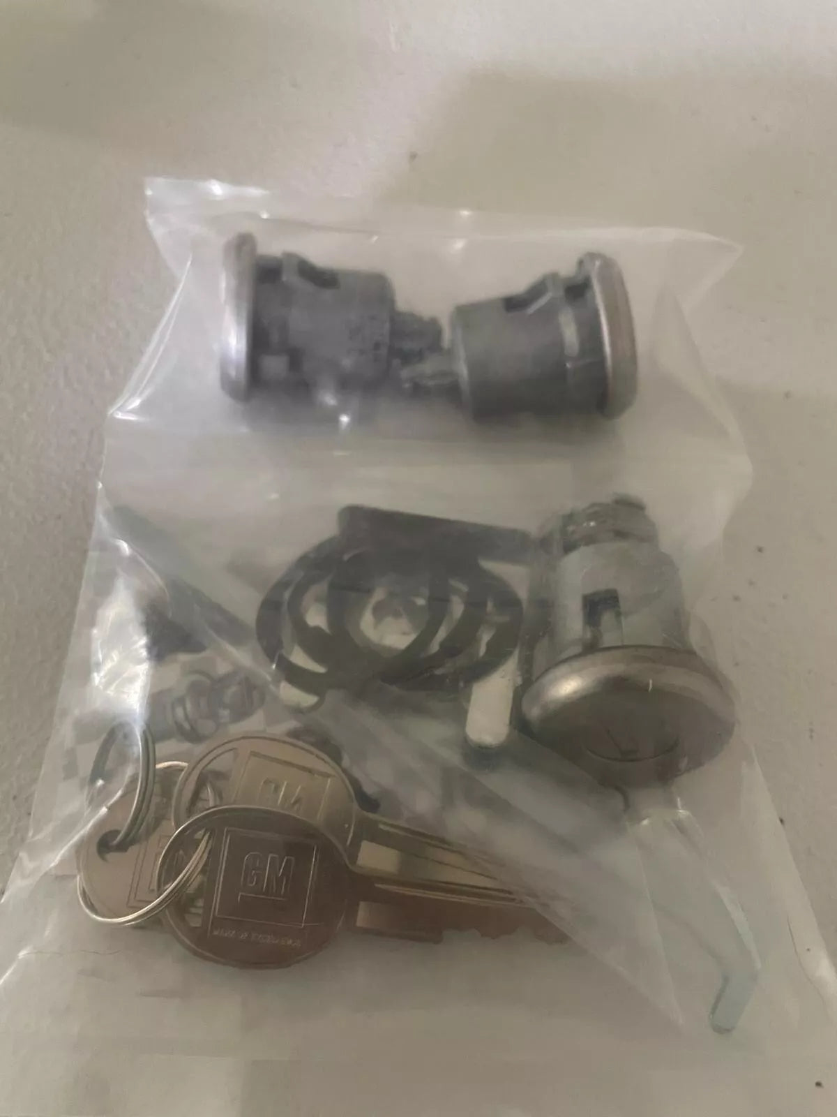 1970-78 Monte Carlo Chevelle Malibu Reproduction Door & Trunk Lock Cylinder Set