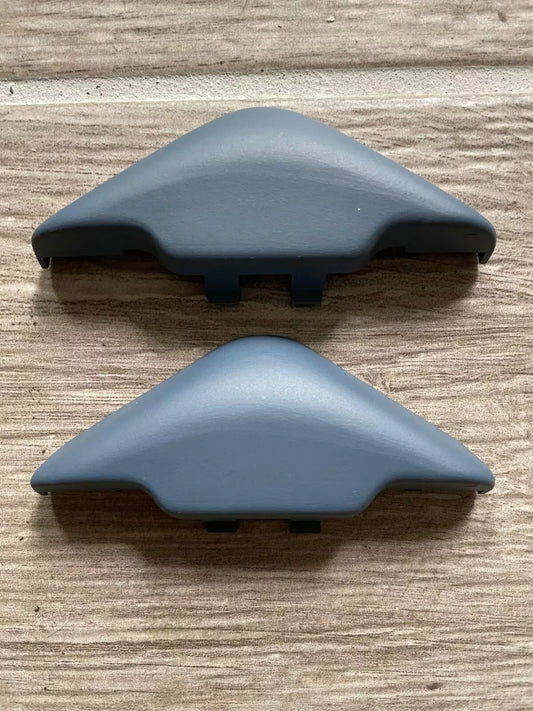 1978-88 Seat Belt Bolt Covers G-Body Monte Carlo Cutlass Regal Pair Medium Blue