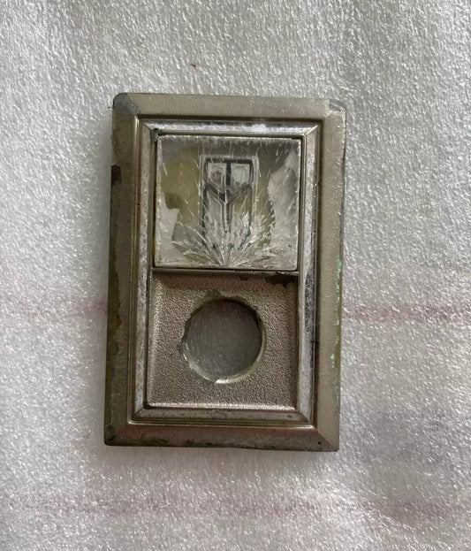 1981-1988 Cutlass Trunk Lock Bezel Emblem Rocket